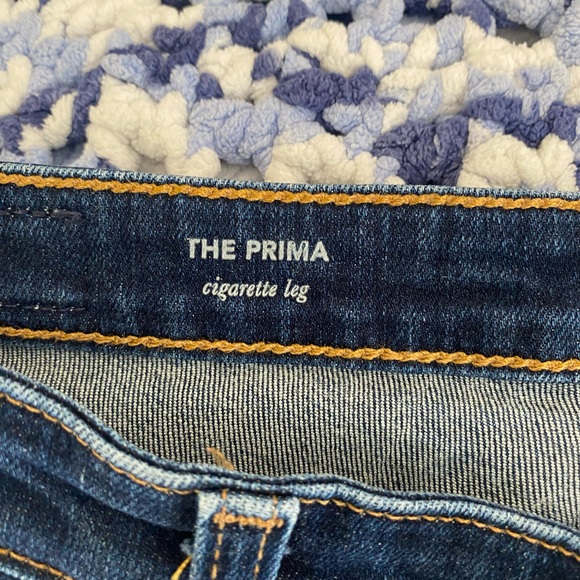 EUC Adriano Goldschmied the prima cigarette leg women’s jeans size 27R - Picture 4 of 7